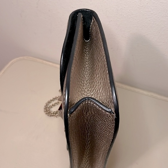 NEW Valentino Garavani Gold Rockstud Glam Lock Crossbody Flap Bag - Picture 8 of 15